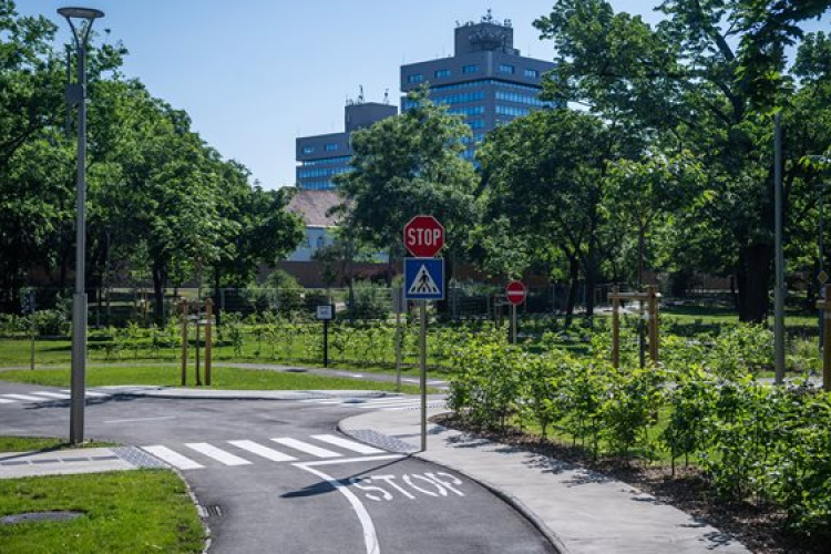 Átadták a megújult KRESZ-parkot a Városligetben